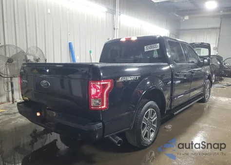 2016 Ford F150 Supercrew из США, поврежденный, VIN 1FTEW1CPXGKD42900